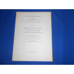 Revue. Psychopathologie de l'expression. Une collection...