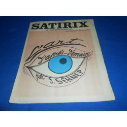 Revue : SATIRIX La revue qu'on ne jette pas. N°6. L'art d'après-demain