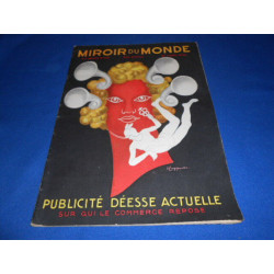 Revue : Miroir du Monde. N°36. 21 Mars 1936. Publicité Déesse...
