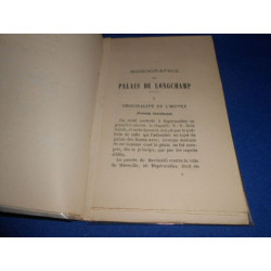 Monographie du Palais Lonchamp. Extrait du IVme vol. de L'Art dans...