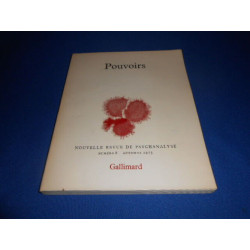 Pouvoirs. Nouvelle Revue de Psychanalyse. N°8