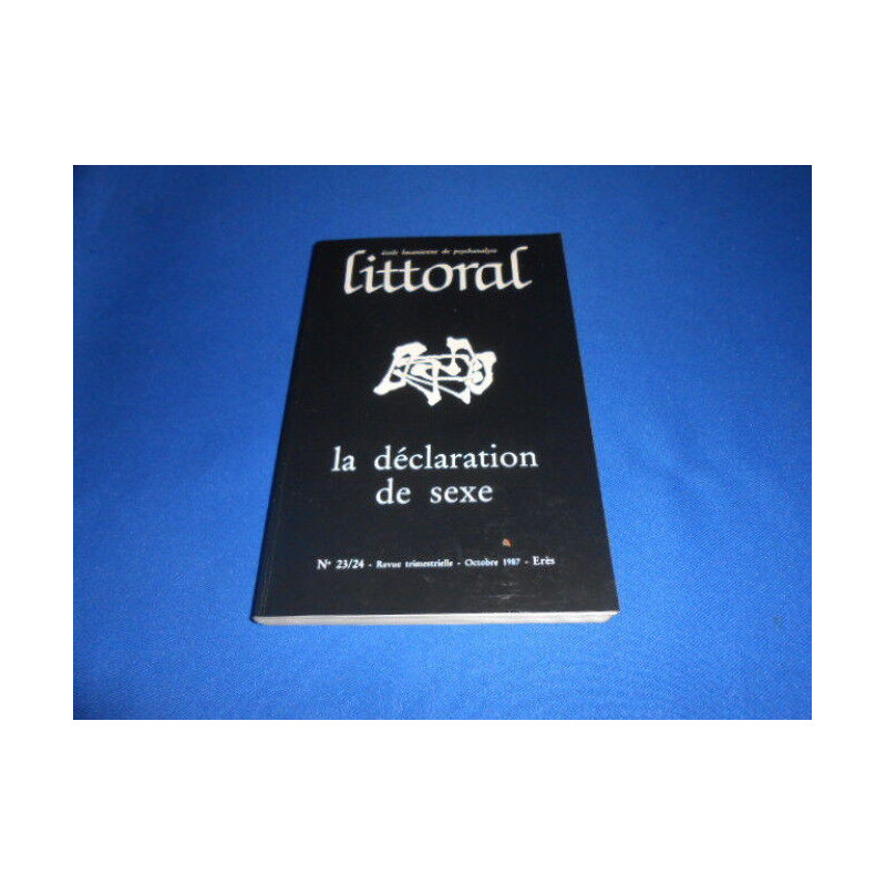 Littoral - école lacanienne de psychanalyse- La Déclaration de...
