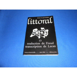 Littoral - école lacanienne de psychanalyse- Traduction de Freud...