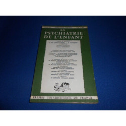 La Psychiatrie de l'Enfant. Vol.XV. Fasc.1