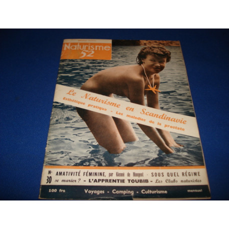 NATURISME 52. LE NATURISME EN SCANDINAVIE. N°30. Revue Naturiste