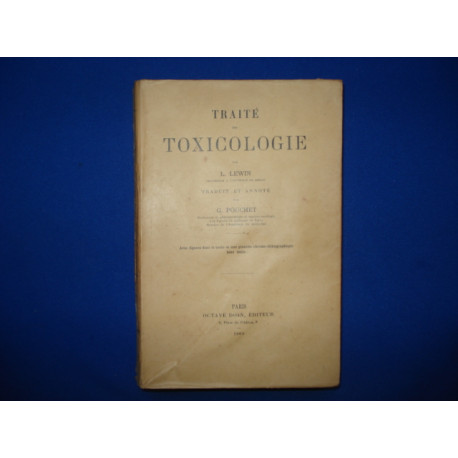 Traité de Toxicologie