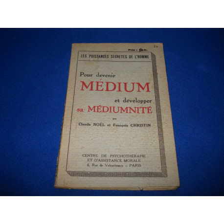 Pour devenir Médium et développer sa Médiumnité
