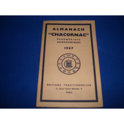 Almanach chacornac . Ephemerides Astronomiques