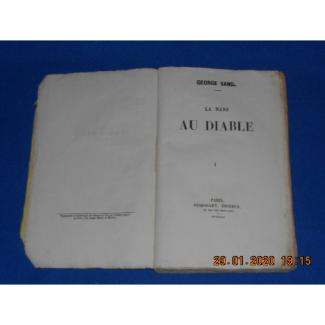 La Mare au Diable TOME I (sl)