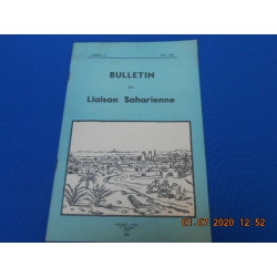 BULLETIN DE LIAISON SAHARIENNE. N°17 JUIN 1954