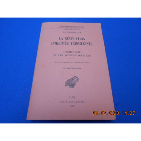 La Révélation d'Hermès Trismégiste. I. L'Astrologie et les...