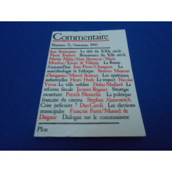 COMMENTAIRE. N°71 / Automne 1995