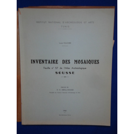 Inventaire des mosaiques : Feuille n 57 de l'Atlas archéologique...