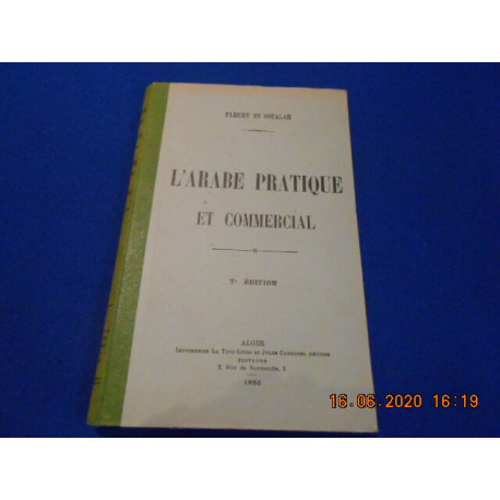 L'Arabe Pratique et Commercial