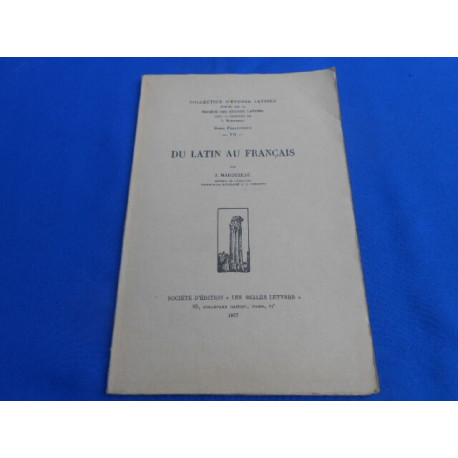 Du Latin au Français
