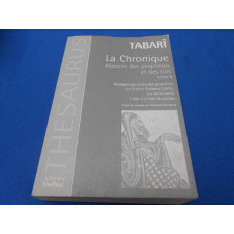 LA CHRONIQUE. Histoire des prophètes et des rois . Vol. II