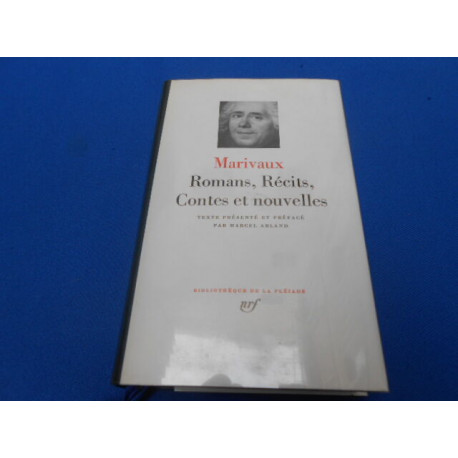 Romans Récits contes et nouvelles. [Pléiade]