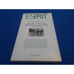Revue : Esprit. l'un et l'autre sexe. 3/4 Mars Avril 2001