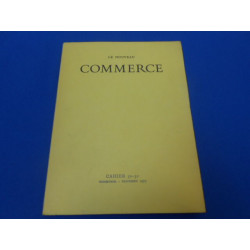 REVUE: Le Nouveau Commerce. Cahier 30-31