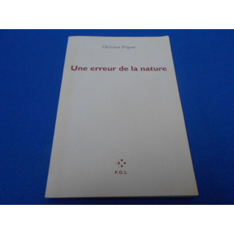 Une erreur de la Nature