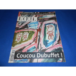 REVUE L'Oeil: COUCOU DUBUFFET. N°529 Sept 2001
