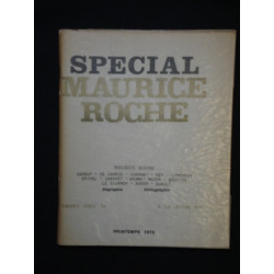 Encres Vives A La Lettre. Spécial Maurice Roche ( N°74 et 4/5 )