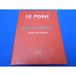 REVUE Artistique et Littéraire. LE POINT. PAUL LEAUTAUD. Pages de...