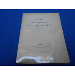 Le VIIIe Livre des "Stances" de Jean Moréas