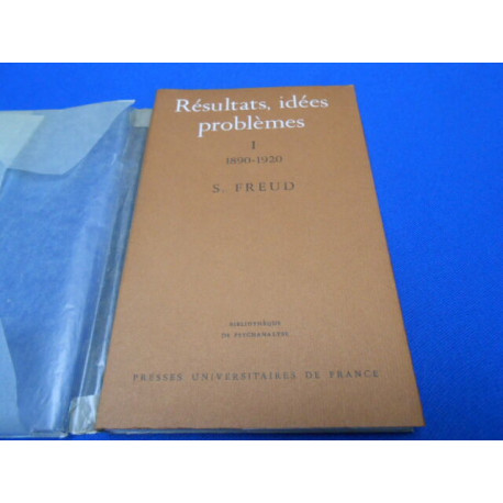Resultats idées problemes. 1- 1890-1920