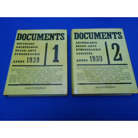 DOCUMENTS. Doctrines. Archéologie. Beaux-Arts. Ethnographie. I et...
